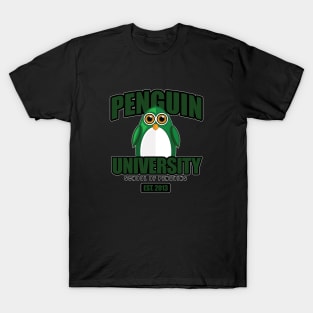 Penguin University - Green T-Shirt